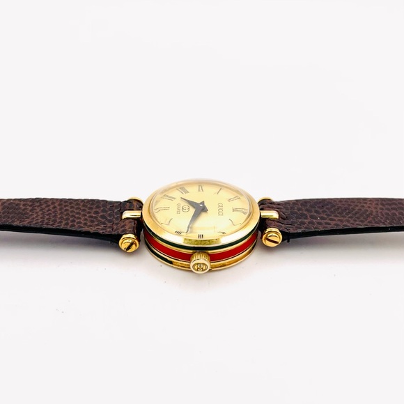 Gucci Sherry Line Classic Swiss Made GP Vintage Ladies Watch - New Battery - Picture 3 of 16